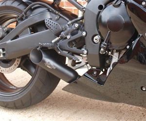 98-03 Yamaha R1 VooDoo Black Slip-On Exhaust