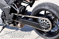 Ninja 1000 Z1000 ABS Kawasaki Custom Built Extended Swingarm Stretched Racing Performance 0-18 Over Underbraced Kawasaki Ninja Billet Roaring Toyz Adjustable Dragrace Drag NOS Chrome 2010 2011 2012 2013 2014 2015 2016 2017