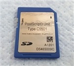 Ricoh 415483 PostScript 3 Option Type C5501 PS3 - Other part numbers D546-09 D5465009 D546-5009 - For use in Gestetner MP C3001 MP C3501 MP C4501 MP C5501 Lanier LD630C LD635C LD655C Ricoh MP C3001 MP C3501 MP C4501 MP C5501 Savin C9130 C9135 C9145 C9155