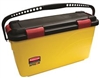 RUBBERMAIDÂ® HYGENâ„¢ CHARGING BUCKET, WITH LID, FOR MICROFIBER WET PADS, YELLOW