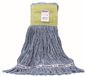 RENOWN STANDARD LOOP END BLEND WET MOP HEAD WITH 5 IN. HEADBAND, BLUE, SMALL