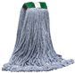 RENOWN STANDARD LOOP END BLEND WET MOP HEAD WITH 5 IN. HEADBAND, BLUE, LARGE