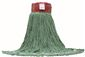 RENOWN STANDARD LOOP END BLEND WET MOP HEAD WITH 5 IN. HEADBAND, GREEN, LARGE