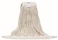 RENOWN HEAVY DUTY CUT END RAYON WET MOP HEAD WITH 1 IN. HEADBAND FANTAIL, WHITE, 24 OZ.