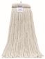 RENOWN HEAVY DUTY CUT END RAYON WET MOP BOLT ON, WHITE, 24 OZ.
