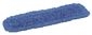 RENOWN PREMIUM DUST MOP LAUNDERABLE TWISTED LOOP END SYNTHETIC, SLIP ON BACKING, BLUE, 24 IN. X 5 IN.