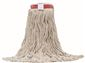 RENOWN STANDARD LOOP END BLEND WET MOP HEAD WITH 1 IN. HEADBAND, WHITE, LARGE