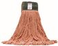 RENOWN PREMIUM BARRIER LOOP END SHRINKLESS BLEND WET MOP HEAD WITH 5 IN. HEADBAND, ORANGE, MEDIUM