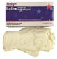 RENOWN AMBIDEXTROUS DISPOSABLE POWDER FREE LATEX GLOVES, NATURAL, SMALL, 5 MIL, 100 PER BOX