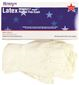 RENOWN DISPOSABLE POWDER FREE LATEX EXAM GLOVES, NATURAL, MEDIUM, 5 MIL, 100 PER BOX