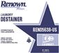 RENOWN RT LAUNDRY DESTAINER 15 GAL