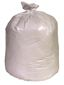 RENOWN 40 to 45 GAL. LOW DENSITY TRASH BAGS, 40 IN. X 46 IN., 0.74 MIL, WHITE, 25 per ROLL, 4 ROLLS per CASE