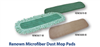 Dust Mop Pads 11" Green 12/CS