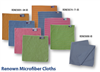 Premium Cloth w/Scrubber Strips 16"x16" Yellow 12/CS
