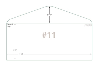 #11 Envelopes; Blank