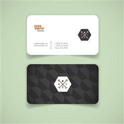 Full Color Business Cards with Rounded Corners