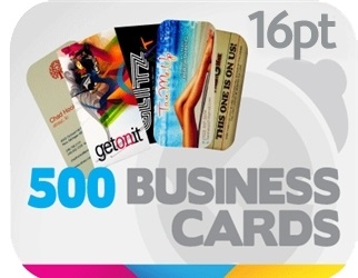 Full Color Business Cards with Rounded Corners