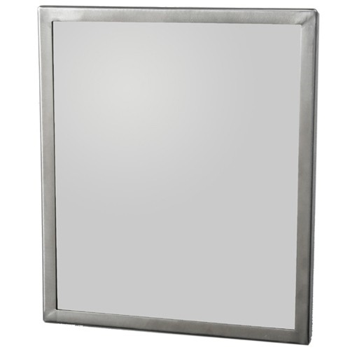 Framed Security Mirror- 18" by 24" Seamless Frame with Concealed Mount