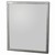 Security Mirror with seamless frame and a concealed mounting