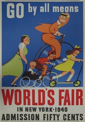 Original World's Fair In New York Poster
Vintage French Poster
Stanley Ekman