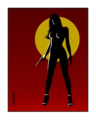 Marco Almera Mini Silencer Original Fine Art Print