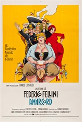 Amarcord Original Argentine One Sheet
Vintage Movie Poster
Fellini