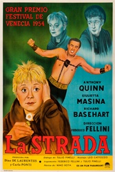 La Strada Original Argentine One Sheet
Vintage Movie Poster
Fellini