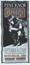 Mark Arminski Nine Inch Nails Original Rock Concert Poster