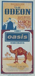 Mark Arminski Oasis Original Rock Concert Poster