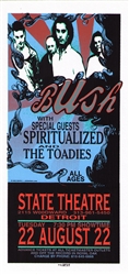 Mark Arminski Bush Original Rock Concert Handbill
State Theatre
Postcard
Detroit