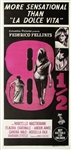 8 1/2 Original Australian Daybill
Vintage Movie Poster
Fellini