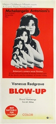 Blow Up Original Australian Daybill
Vintage Movie Poster
Antonioni