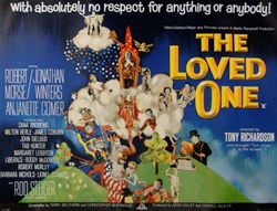 British Quad The Loved One Original Movie Poster