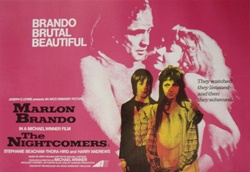 British Quad The Nightcomers Original Movie Poster