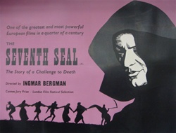 British Quad Seventh Seal Original Movie Poster