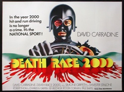 British Quad Death Race Original Movie Poster