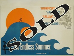 British Quad Endless Summer Original Movie Poster