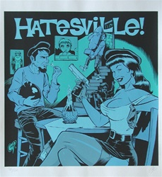 Coop Hatesvilles Original Rock Concert Poster