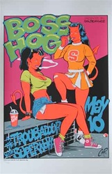 Coop Boss Hog Original Rock Concert Poster