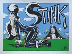 Coop Stink Original Rock Concert Poster