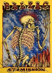 Emek Balzac Original Rock Concert Poster