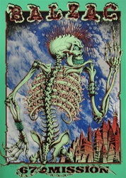 Emek Balzac Original Rock Concert Poster