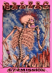 Emek Balzac Original Rock Concert Poster