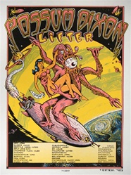 Emek Possum Dixon Original Rock Concert Poster