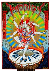 Emek Prodigy Original Rock Concert Poster