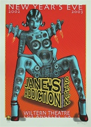 Emek Janes Addiction Original Rock Concert Poster