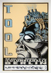 Emek Tool Original Rock Concert Poster