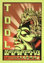 Emek Tool Original Rock Concert Poster