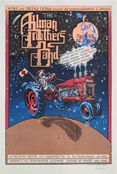 Emek Allman Brothers Original Rock Concert Poster