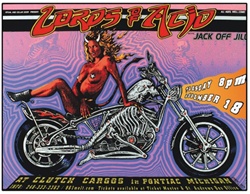 Emek Lords Of Acid Original Rock Concert Poster